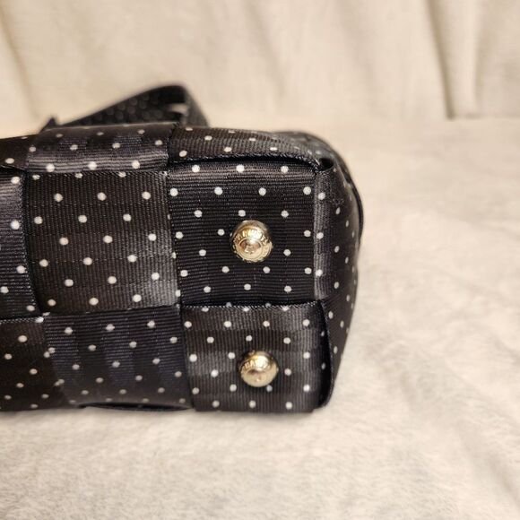 EUC Harveys Black and White Polka Dot Tote - Picture 5 of 6